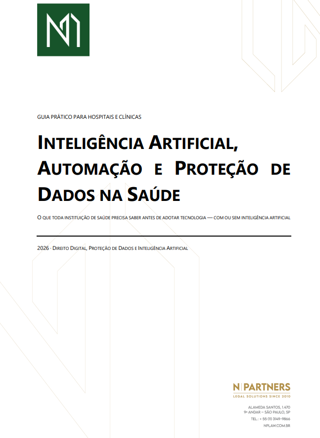 Ebook Inteligência Artificial, Automação e Proteção de Dados na Saúde